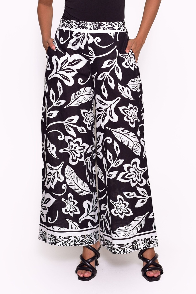 12JCM02438 PANTALON PALAZZO CENEFA