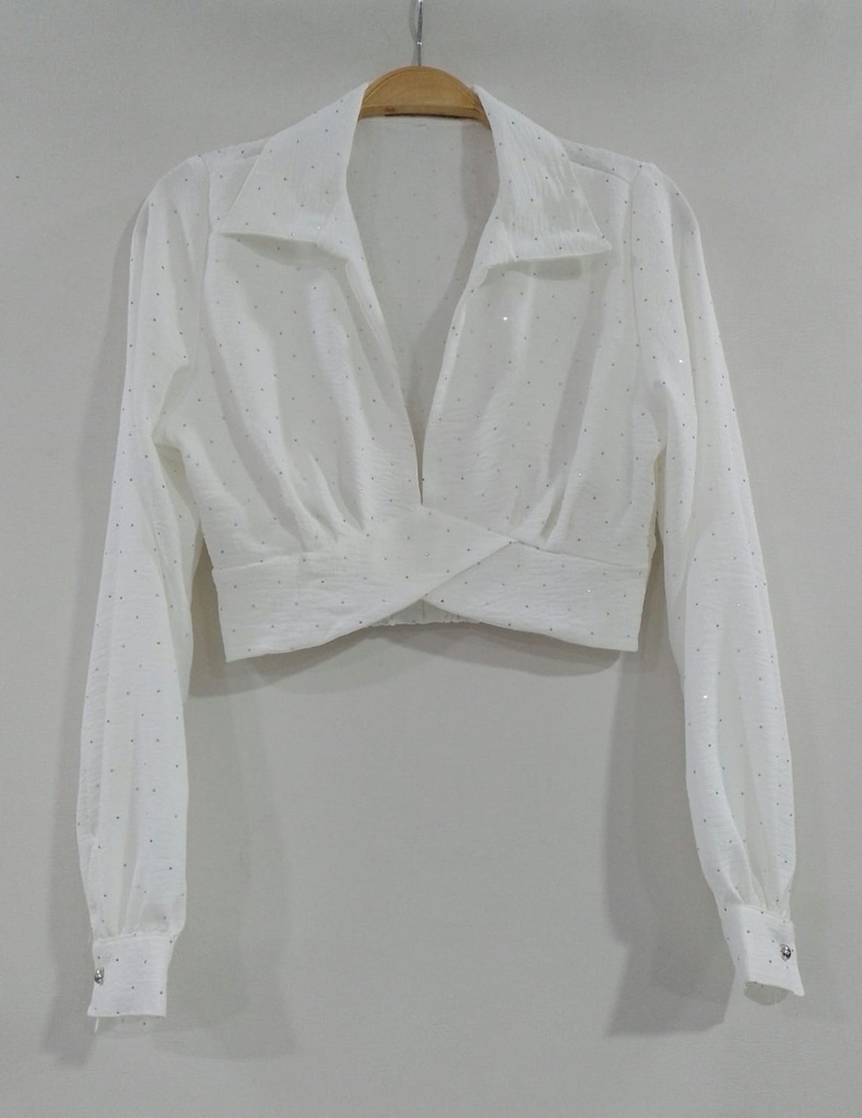 01FRM24145 BL LUCIANA MGA LGA CRUZADA