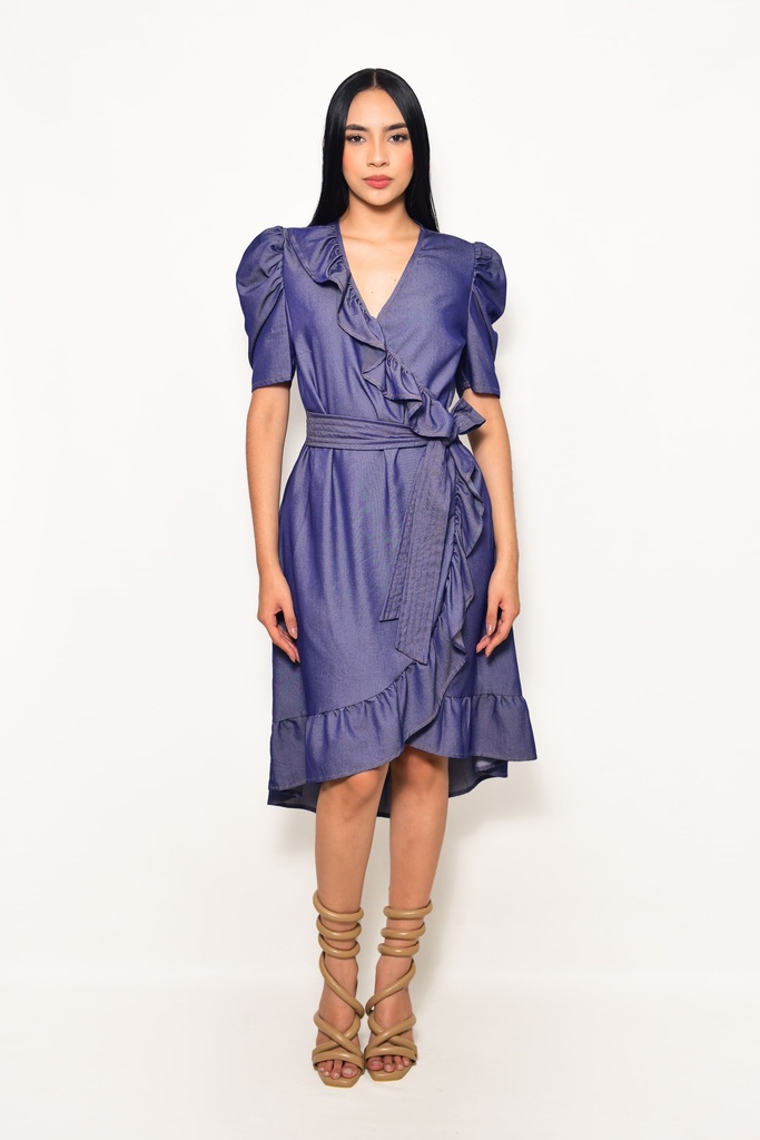 03LCM09731 V LINA CRUZADO CHAMBRAY