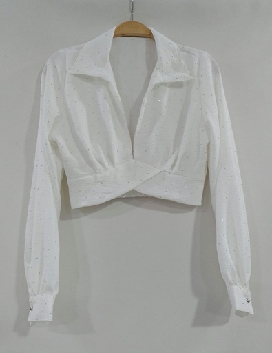 [TT25023923] 01FRM24145 BL LUCIANA MGA LGA CRUZADA